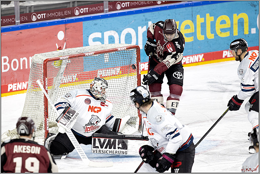 PENNY DEL;  Koelner Haie - Nuernberger Ice Tigers; Koeln, 25.03.2021